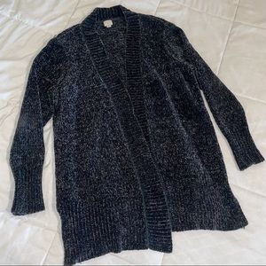 Women’s Open-Front Cardigan A New Day™️ Black XXL